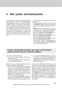 6 Blut, Lymph- und Immunsystem