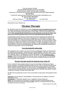 Thymus Therapie - Praxis am Hansaplatz