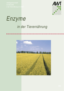 Enzyme in der Tierernährung