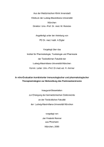 In vitro-Evaluation kombinierter immunologischer und