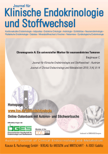 Chromogranin A: Ein universieller Marker für neuroendokrine