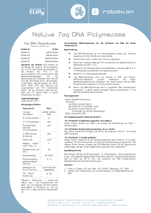 Native Taq DNA Polymerase