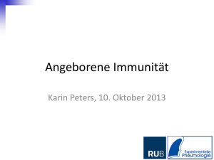 Angeborene Immunität - Ruhr