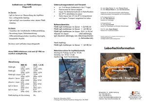 laborinfo fsme - Medizinisches Labor Oldenburg