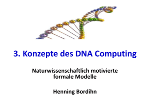 Folien DNA-Computing