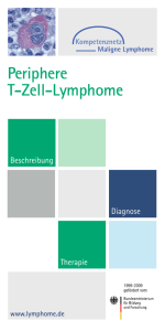 Periphere T-Zell-Lymphome - Kompetenznetz Maligne Lymphome