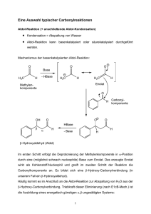 Organische Chemie - Uni