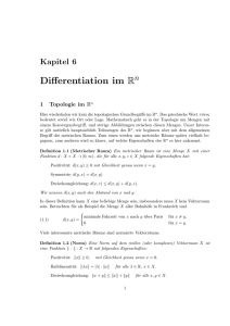 Differentiation im Rn