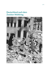 Deutschland nach dem Zweiten Weltkrieg