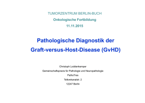 Pathologische Diagnostik der Graft-versus-Host