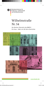 Geschichte des Dienstsitzes Berlin Wilhelmstraße (PDF, 3 MB, nicht