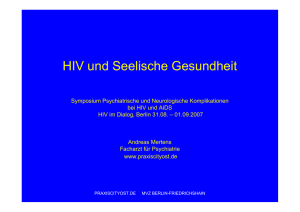 HIV und Seelische Gesundheit