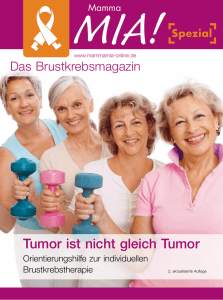 Tumor ist nicht gleich Tumor