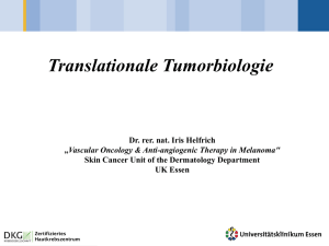 Translationale Tumorbiologie