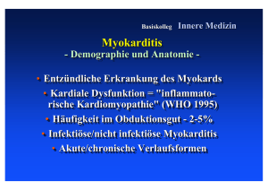 Myokarditis - Ruhr-Universität Bochum