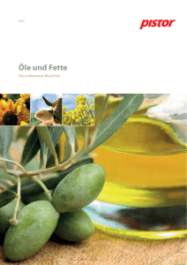 Öle und Fette