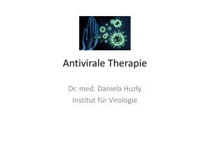 Antivirale Therapie