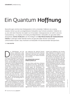 Ein Quantum Hoffnung - Max-Planck