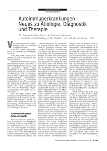 Autoimmunerkrankungen - Deutsches Ärzteblatt