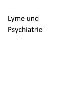 Was ein Psychiater über Lyme wissen sollte (2006)