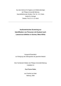 PDF-Volltext - Publikationsserver UB Marburg