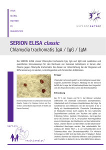 SERION ELISA classic Chlamydia trachomatis IgA / IgG / IgM