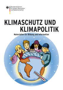 KLIMASCHUTZ UND KLIMAPOLITIK - Materialien für Bildung und