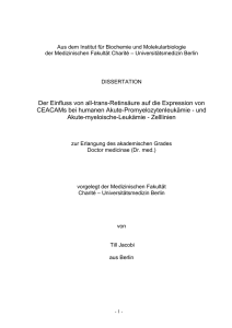 Materialien und Methoden - Dissertationen Online an der FU Berlin
