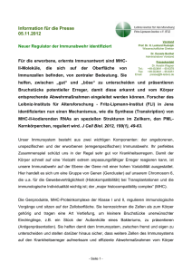 Pressemitteilung  - the Leibniz Institute on Aging