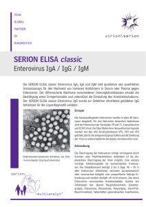 SERION ELISA classic Enterovirus IgA / IgG / IgM