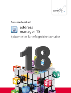 combit address manager