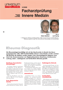 Rheuma-Diagnostik