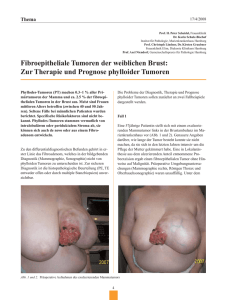 Fibroepitheliale Tumoren der Brust