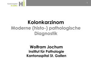 Moderne histopathologische Diagnostik