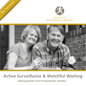 Active Surveillance & Watchful Waiting