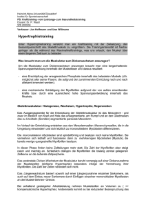 Hypertrophietraining - user.phil.uni-duesseldorf.de - Heinrich