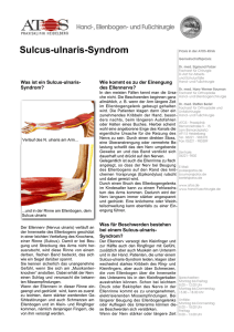 Sulcus-ulnaris-Syndrom