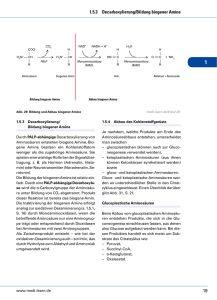 19 1.5.3 Decarboxylierung/ Bildung biogener Amine - Medi
