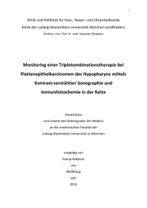 Monitoring einer Triplekombinationstherapie bei