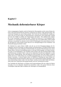 Kapitel 3 Mechanik deformierbarer K¨orper