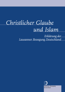 Christlicher Glaube und Islam