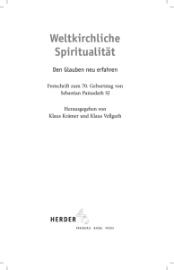 Weltkirchliche Spiritualität