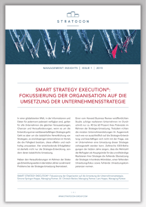 SMART STRATEGY EXECUTION®: FOKUSSIERUNG DER