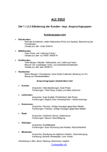 ALS ZIELE - Lernender.ch