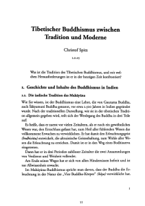 Tibetischer Buddhismus zwischen Tradition und Moderne