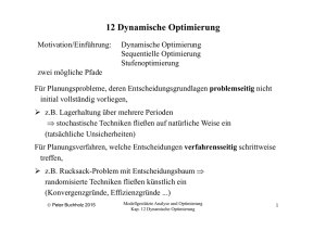 12 Dynamische Optimierung