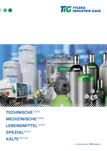 Tyczka Industrie-Gase GmbH, Ihr Lieferant fuer Technische Gase