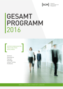 GESAMT PROGRAMM 2016