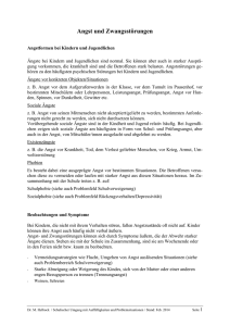 Angst und Zwangsstörungen - Landesschulrat für Vorarlberg