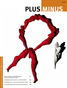 PlusMinus 4/2008 - Die Aidshilfen &Ouml;sterreichs